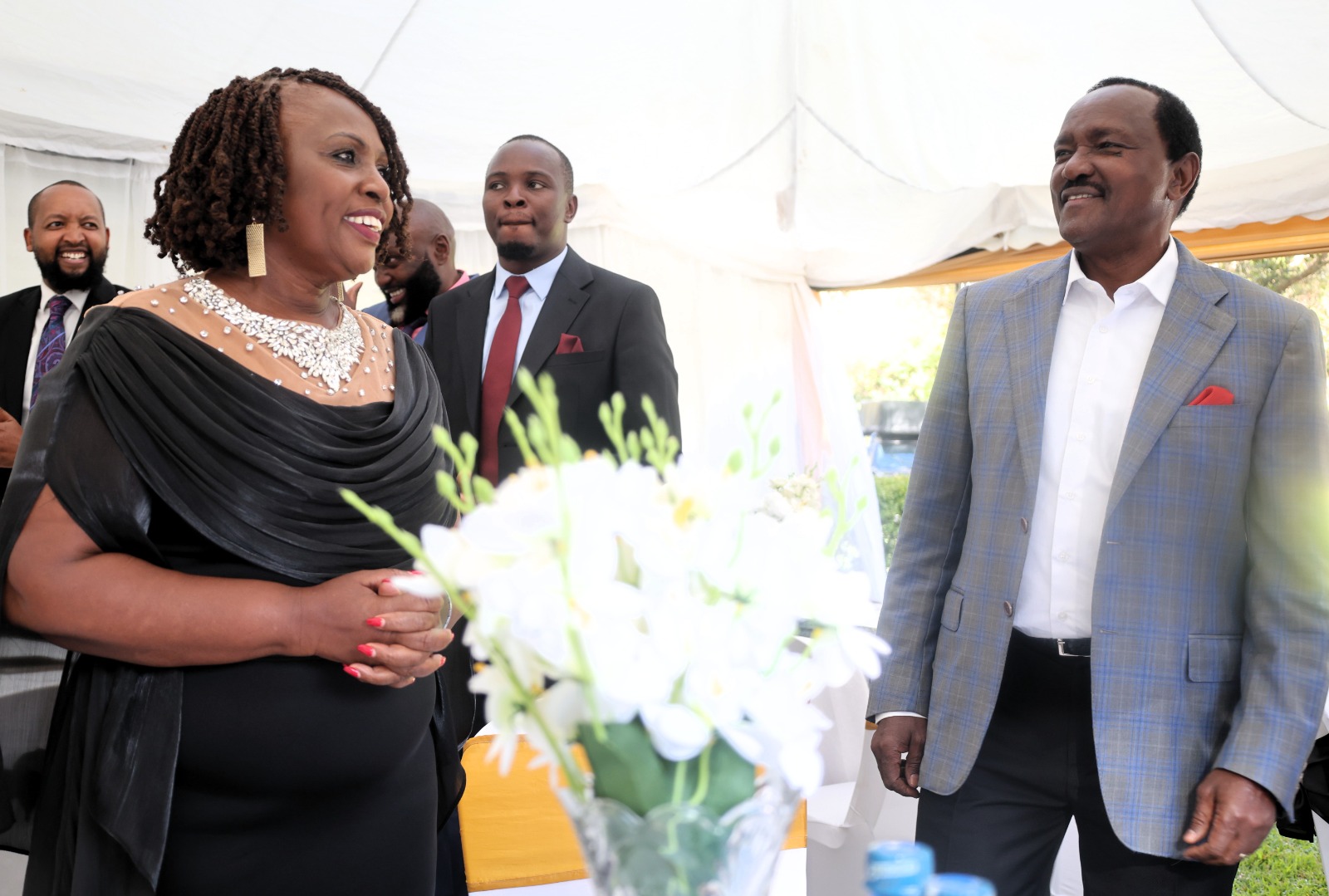 Lucy With Kalonzo (2)